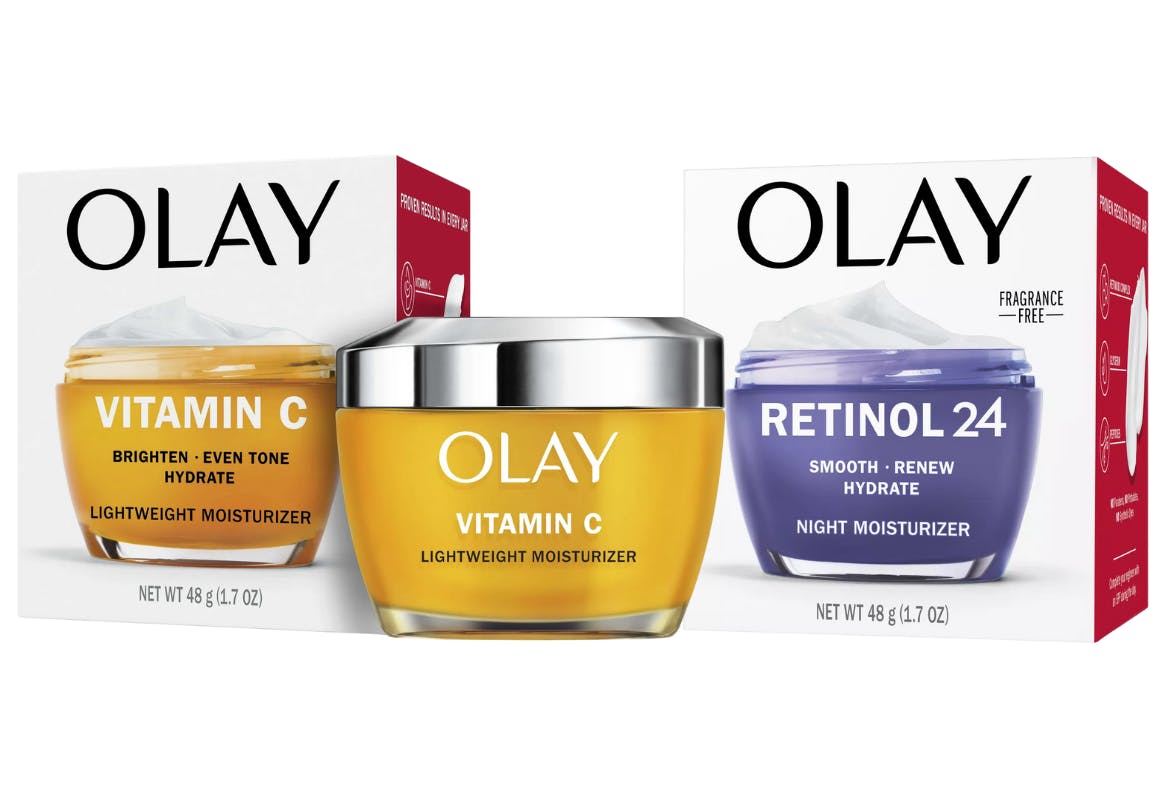 2 Olay Regenerist Moisturizers
