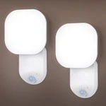 Motion Sensor LED Wall Lights 2-Pack