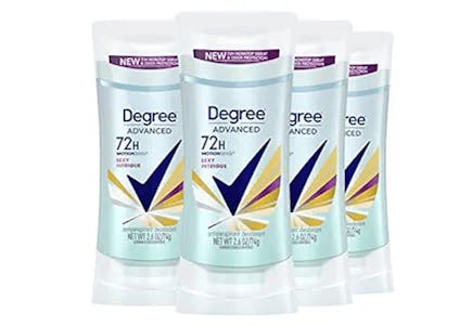 Degree Deodorant 4-Pack