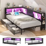 Twin Corner Bed Frame