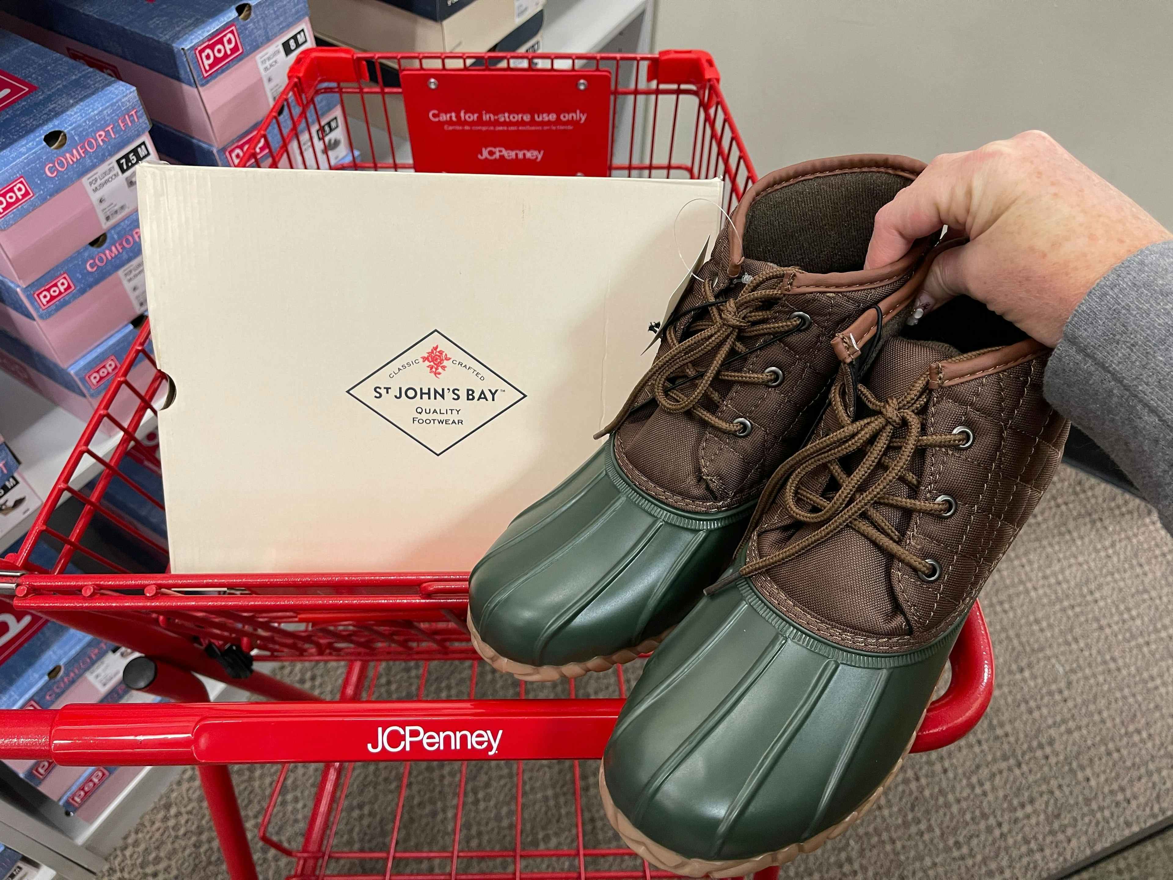 jcpenney sperry boots