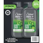 Dove Men+Care Body Wash 2-Pack