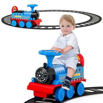Costway Kids' Electric Ride-On Train