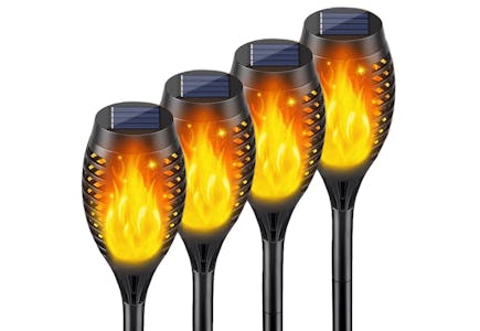 Solar Torch Light Set