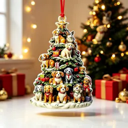 Dog Christmas Ornament
