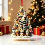 Dog Christmas Ornament