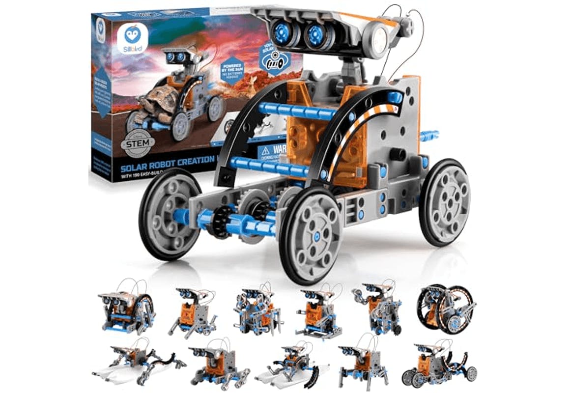 12-in-1 Solar Robot-Building Kit