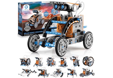 12-in-1 Solar Robot-Building Kit