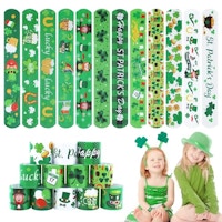 Kids' St. Patrick's Slap Bracelets