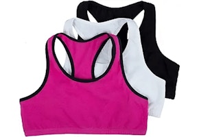 Fruit of the Loom Youth Bra Pack