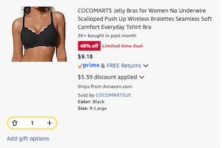 Women's Jelly Bras Discount