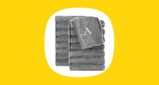 monogram throw