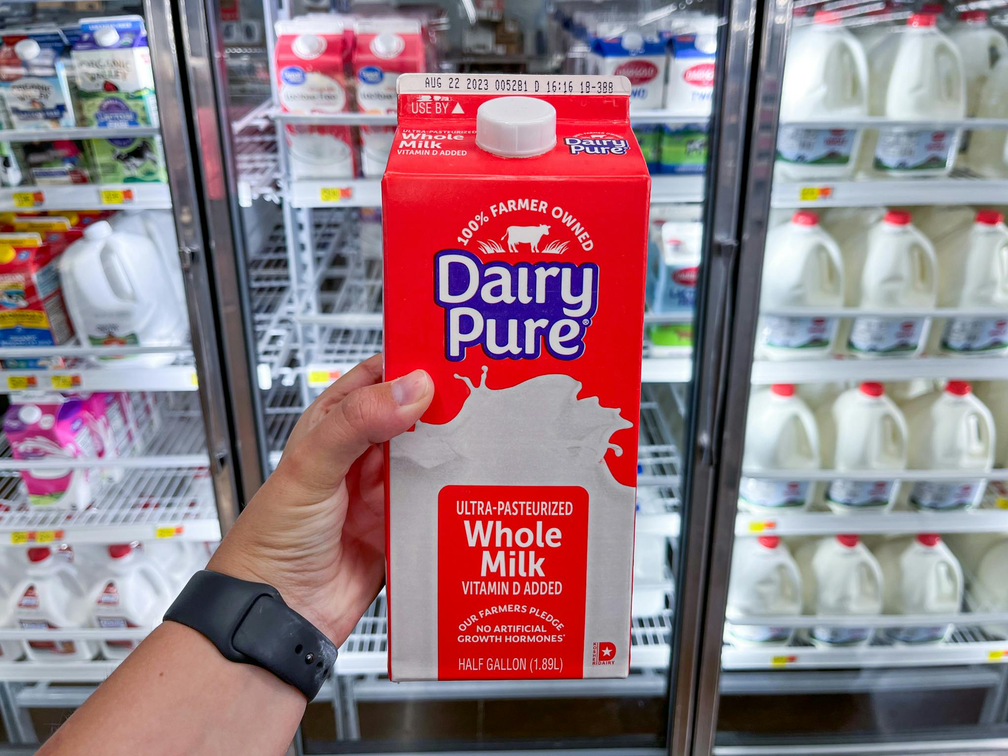 Free Milk at Walmart — Check Your Phone ASAP The Krazy Coupon Lady