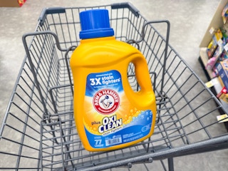 arm & hammer laundry detergent in walgreens cart