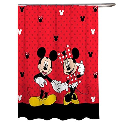Disney Mickey & Minnie Shower Curtain