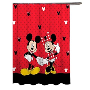 Disney Mickey & Minnie Shower Curtain