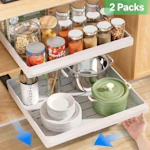 Expandable Cabinet Organizer 2-Pack