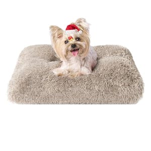 Fluffy Dog Crate Bed