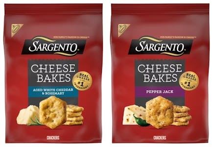 2 Sargento Cheese Bakes Bags