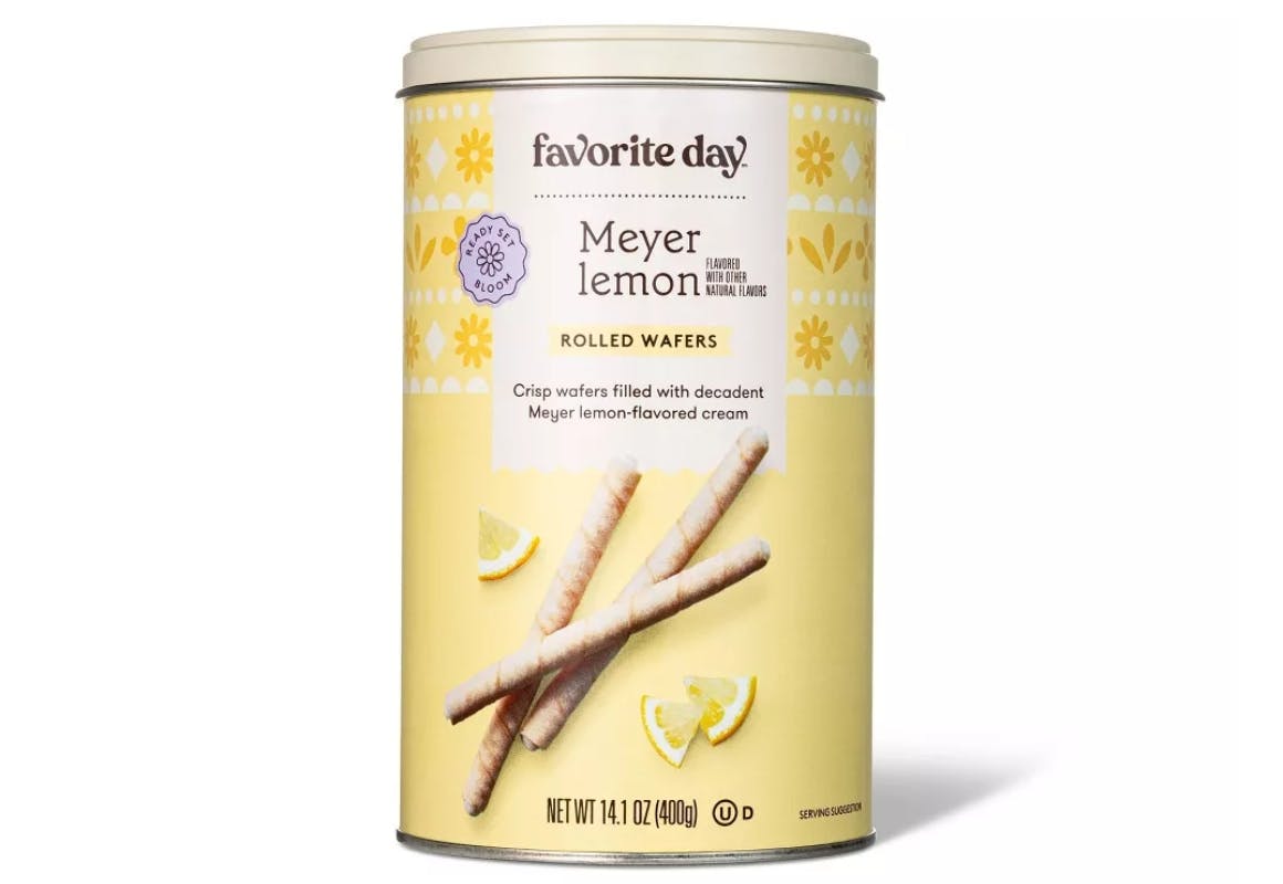 Favorite Day Meyer Lemon Rolled Wafers