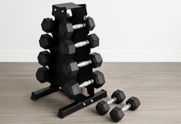 This Dumbbell Set Is Half-Off at Walmart for $140 (And Cheaper Than Amazon) card image