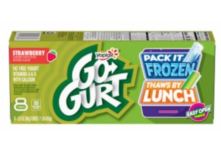 2 Yoplait Go-Gurt Boxes