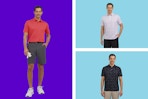 walmart chaps mens golf polo collage