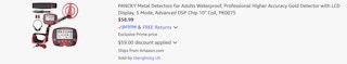 Amazon Metal Detector 2025 2