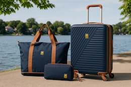 Run, Don't Walk — Walmart Has 3-Piece Luggage Sets for Only $50 (Reg. $120) card image
