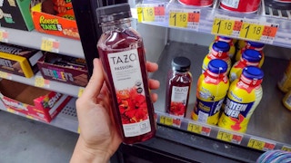 walmart tazo tea passion hand holding