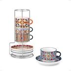 Espresso Cup and Saucer Set