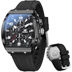 Men's Square Chronograph Watch