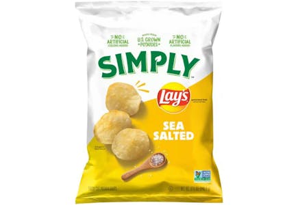 2 Lay's Simply Potato Chips