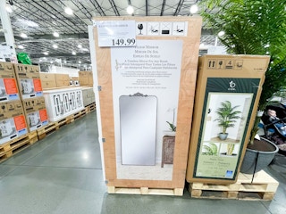 costco ravena floor mirror