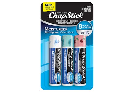 2 ChapStick 3-Packs