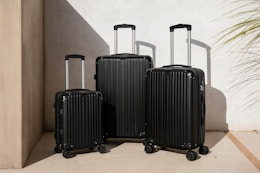 The Home Depot hardside luggage set