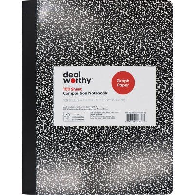 Dealworthy Composition Notebook