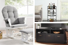 Huge Furniture Sale at Walmart: $75 Glider, $59 TV Stand, and More card image