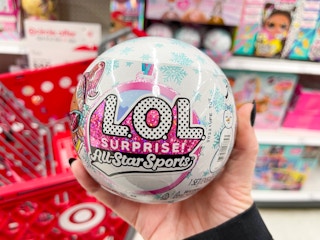target lol surprise all start sports hand holding