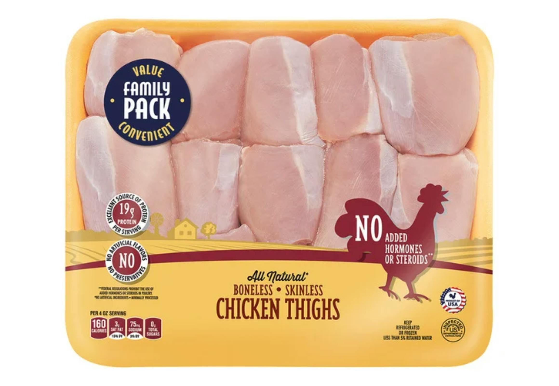 Chicken Thighs, per lb