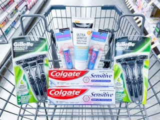 maybelline gillette colgate neutrogena items in walgreens cart