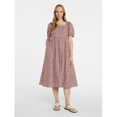 Time and Tru Women's Midi Dress