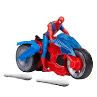 Web Blast Cycle Action Figure Set
