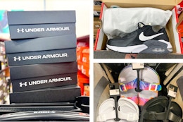 The Hottest Shoe Deals: $6 Women's Sandals, $40 Under Armour Shoes, and More card image