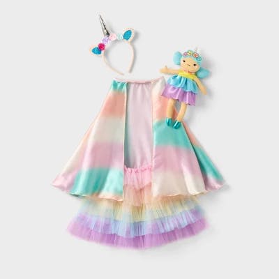 Gigglescape Unicorn Dress-Up Doll Set