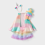 Gigglescape Unicorn Dress-Up Doll Set