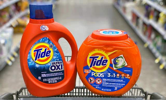 Large Tide Detergent, as Low as $6.49 Each at Walgreens card image