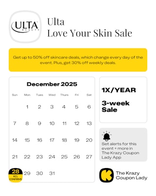 Ulta Love Your Skin Event Dates