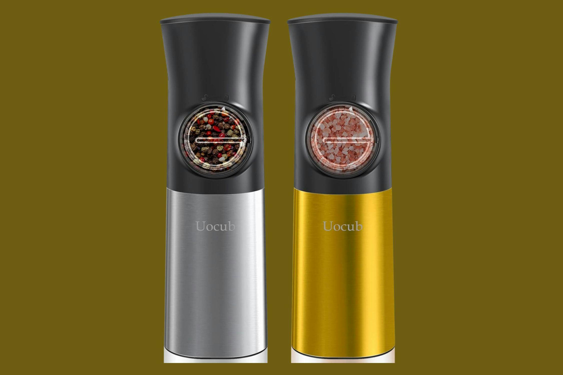 Electric Salt and Pepper Grinder Set, Just $16 on Amazon (Reg. $40 ...