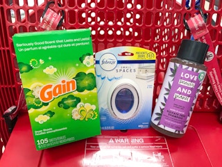 gain febreze & love beauty and planet in a target cart